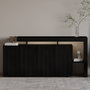 Hanah Home Beliz - Wood Black
